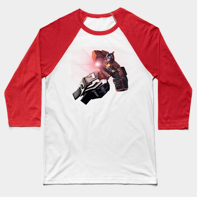 Blaster Baseball T-Shirt by Starjammer